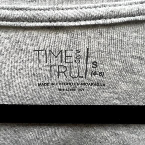 Ouija Board Gray V-Neck T-Shirt Size S Casual Tee - Picture 3 of 4